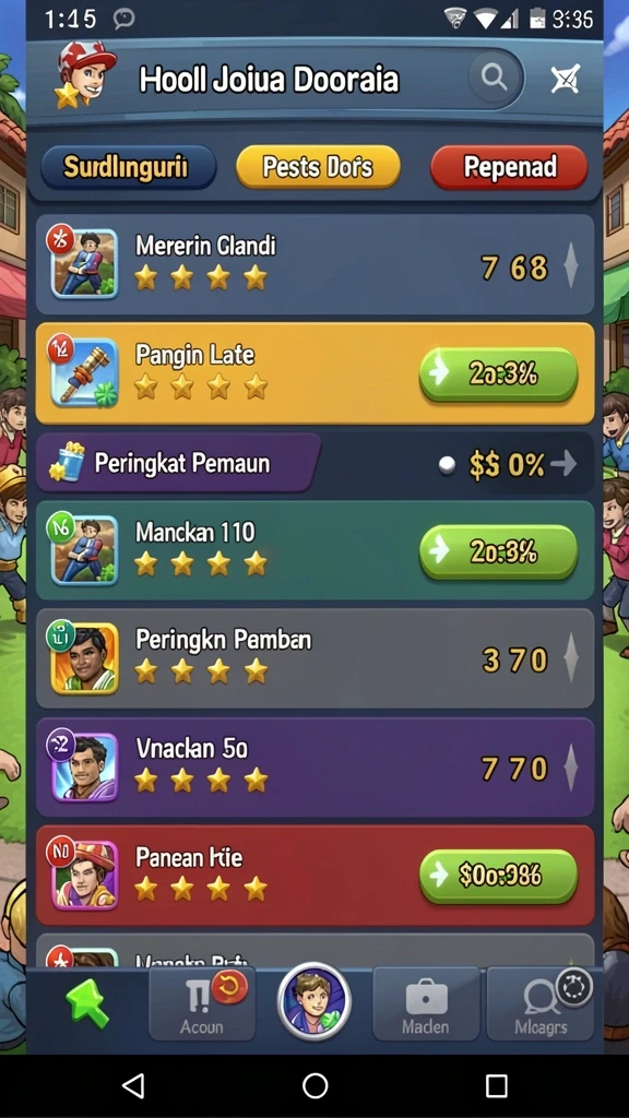 987up - Mode permainan multiplayer yang seru dan kompetitif.