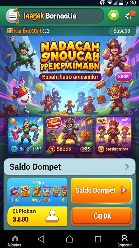 gg999 - Tangkapan layar menampilkan level baru yang penuh tantangan.