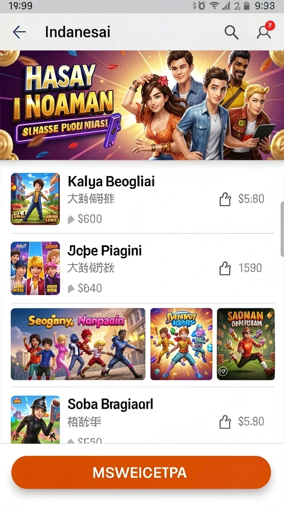 hokivip - Tampilan antarmuka pengguna yang menarik dan ramah.