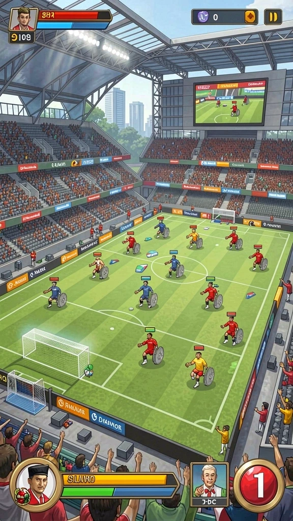 idnseru - Screenshot dari gameplay yang menantang di IDNSERU.