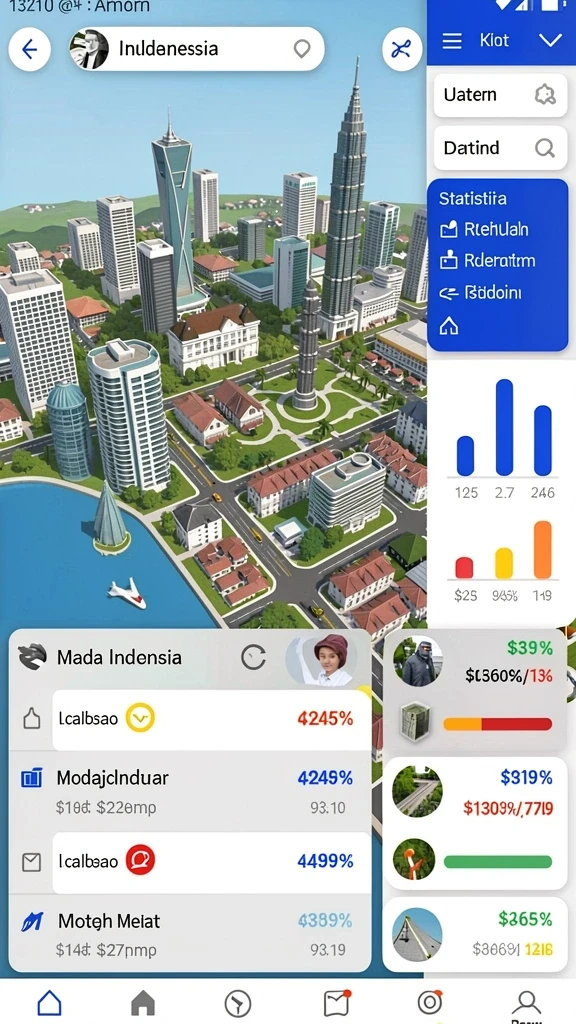 masbro12 - Antarmuka pengguna yang intuitif dan menarik.