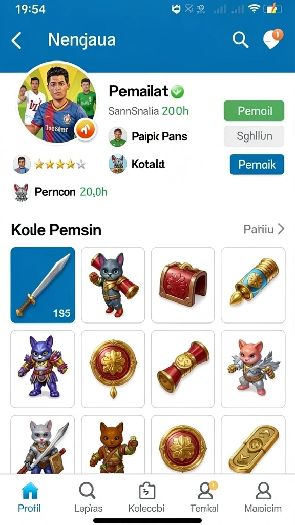 okjkt - Tampilan utama aplikasi OKJKT yang menarik.